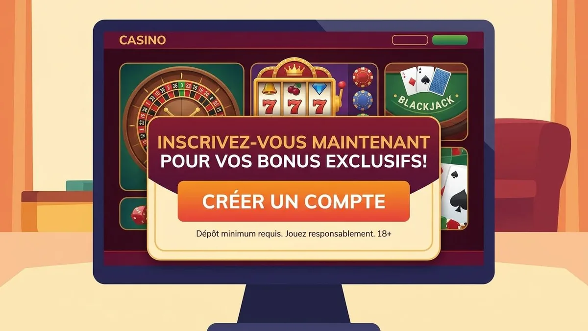 Inscription avec bonus